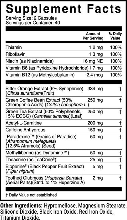 1st Phorm: 1-DB Overdrive (Single Bottle)