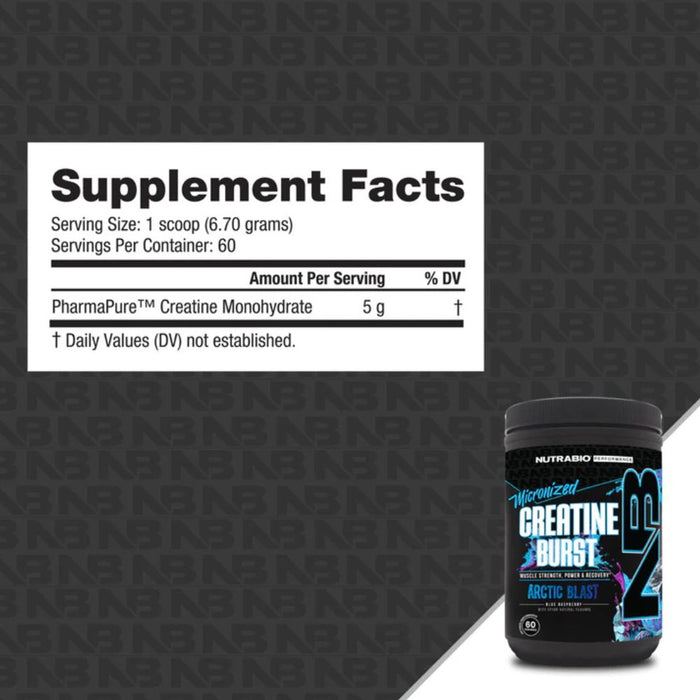 NutraBio: Creatine Burst