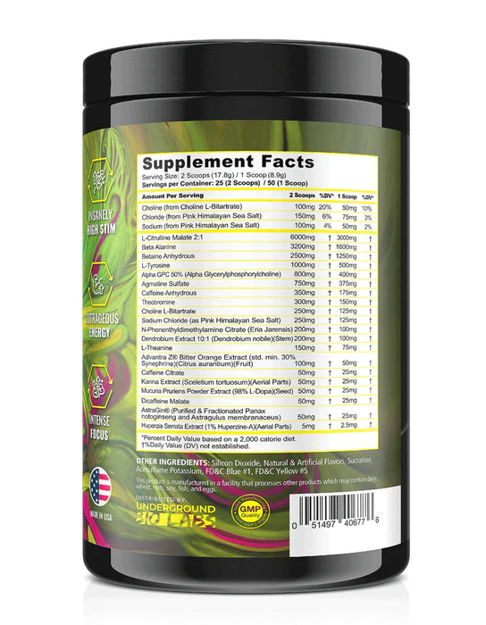 Panda Supplements: RAMPAGE Extreme - Goblin Juice