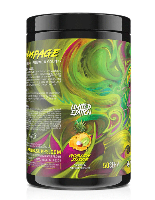Panda Supplements: RAMPAGE Extreme - Goblin Juice