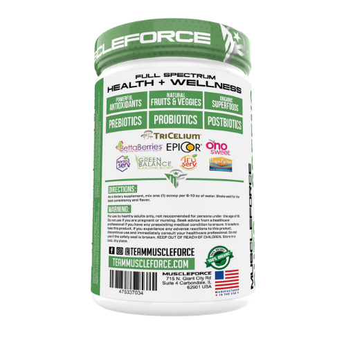 MuscleForce: Guts + Greens