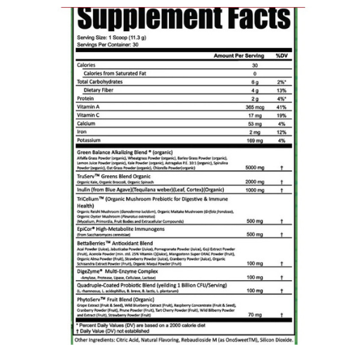 MuscleForce: Guts + Greens