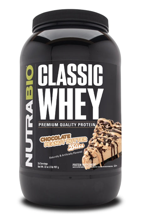 NutraBio: Classic Whey Protein 2lbs