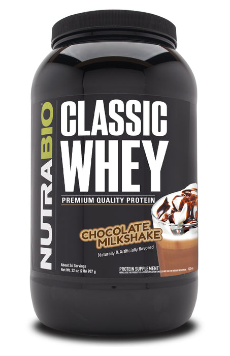 NutraBio: Classic Whey Protein 2lbs