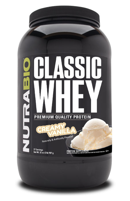 NutraBio: Classic Whey Protein 2lbs