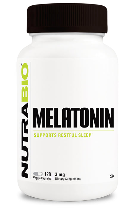 NutraBio: Melatonin (3mg)