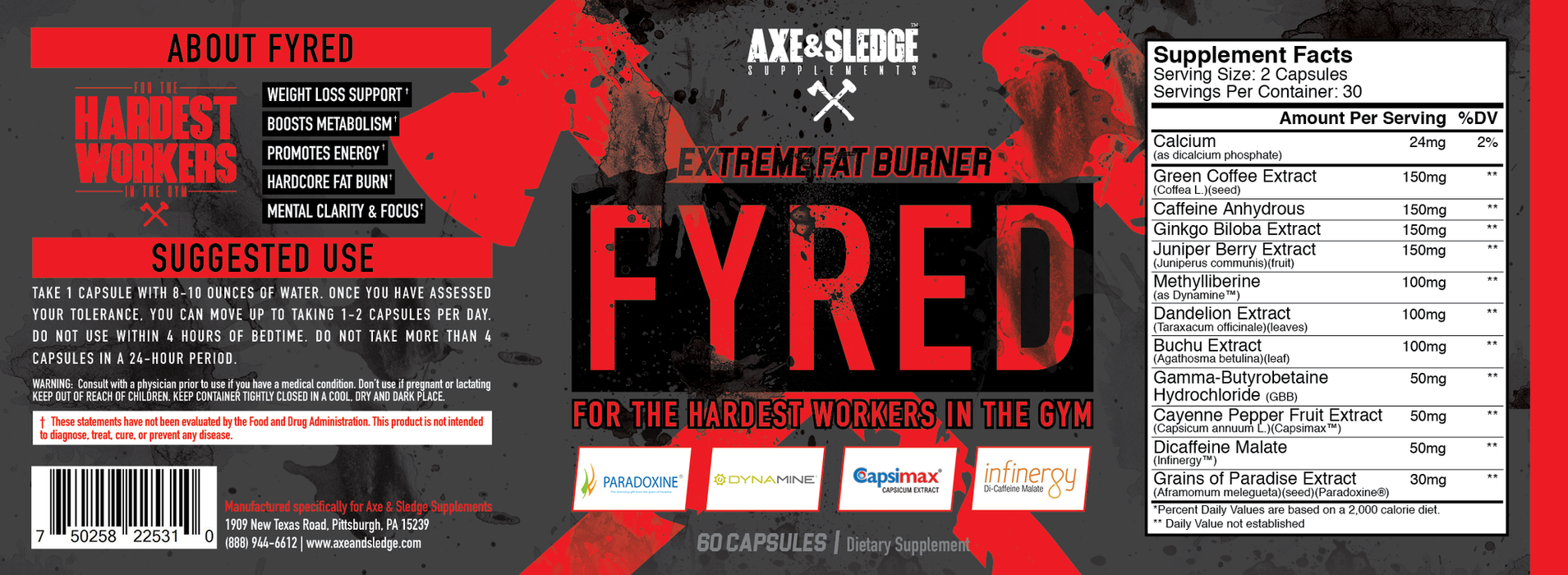 Axe & Sledge: FYRED