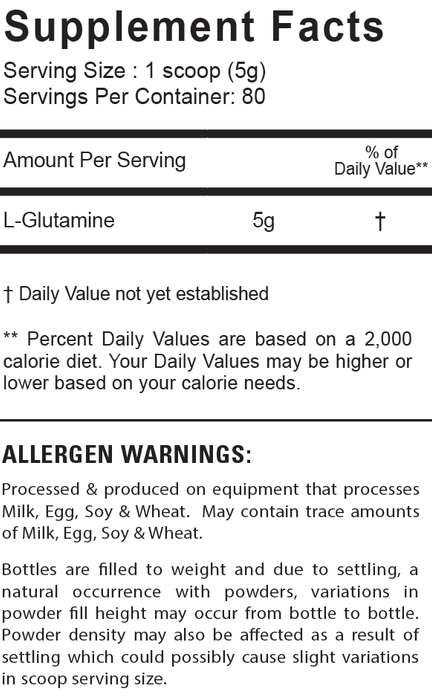 1st Phorm: Glutamine