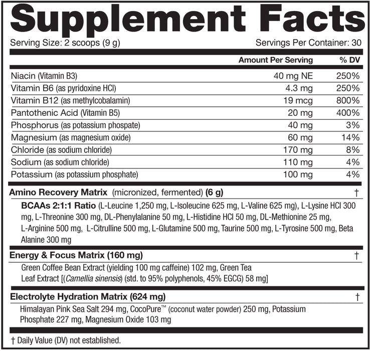 NutraBio: Amino Kick - Aminos & Energy