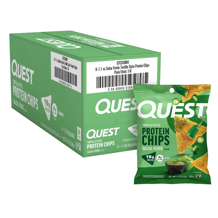 Quest: Protein Chips Tortilla Style (Box of 8)
