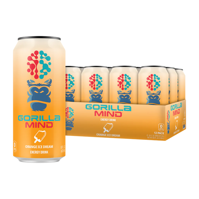 Gorilla Mind: Energy Drink (Case of 12)