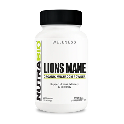 NutraBio: Lions Mane (500 mg)