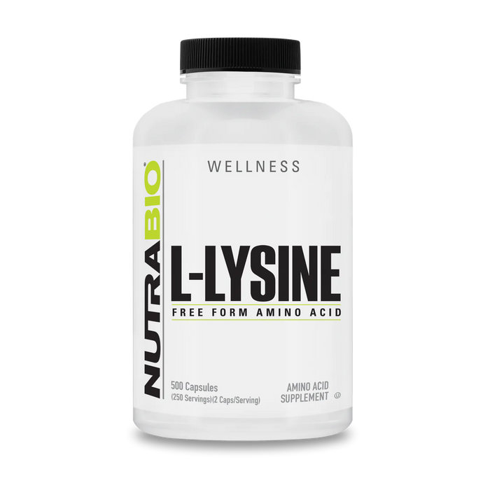 Nutrabio: L-Lysine Caps (500mg)