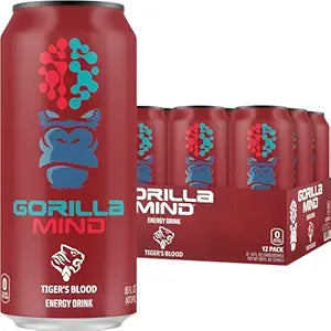 Gorilla Mind: Energy Drink (Case of 12)