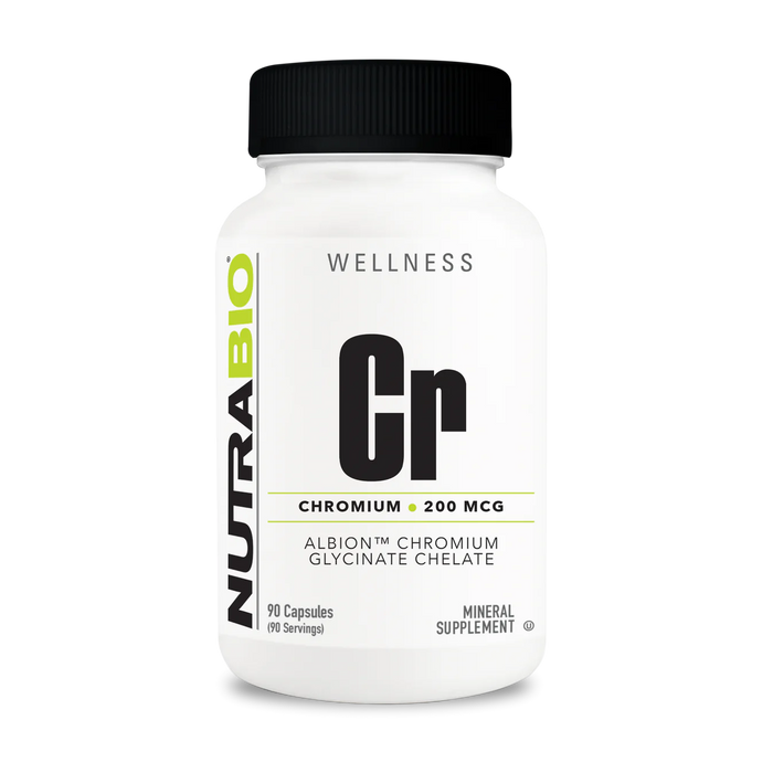 Nutrabio: Chromium Chelate GTF Caps (200mcg)