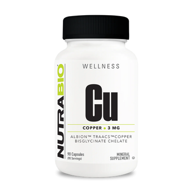 Nutrabio: Cu (Copper) Caps (3mgs)