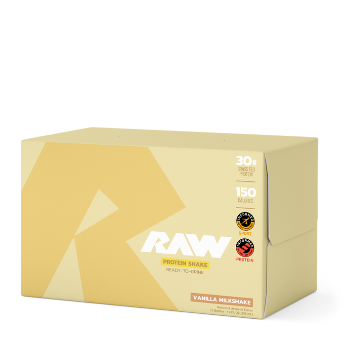 Raw: Protein Shake RTD (Box of 12)