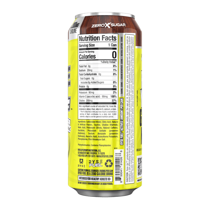 RYSE: Fuel Energy RTD (Case of 12)