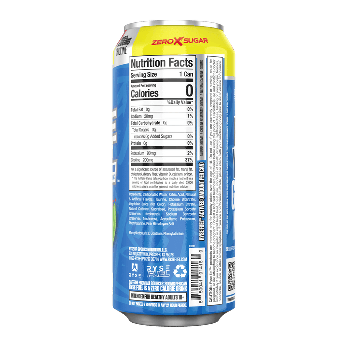 RYSE: Fuel Energy RTD (Case of 12)