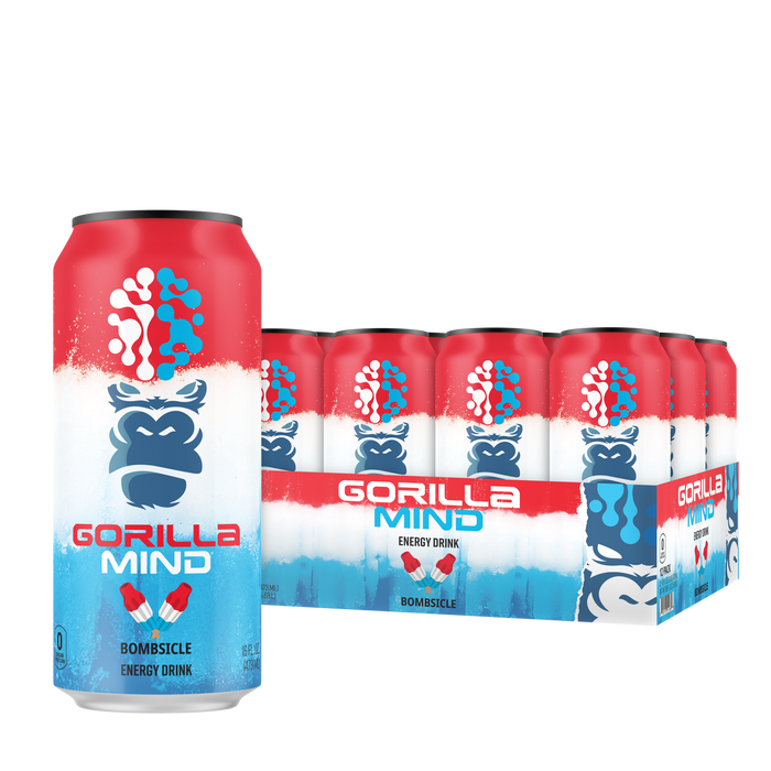 Gorilla Mind: Energy Drink (Case of 12)