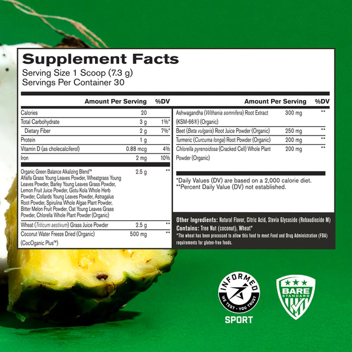 Bare Performance Nutrition: Strong Greens