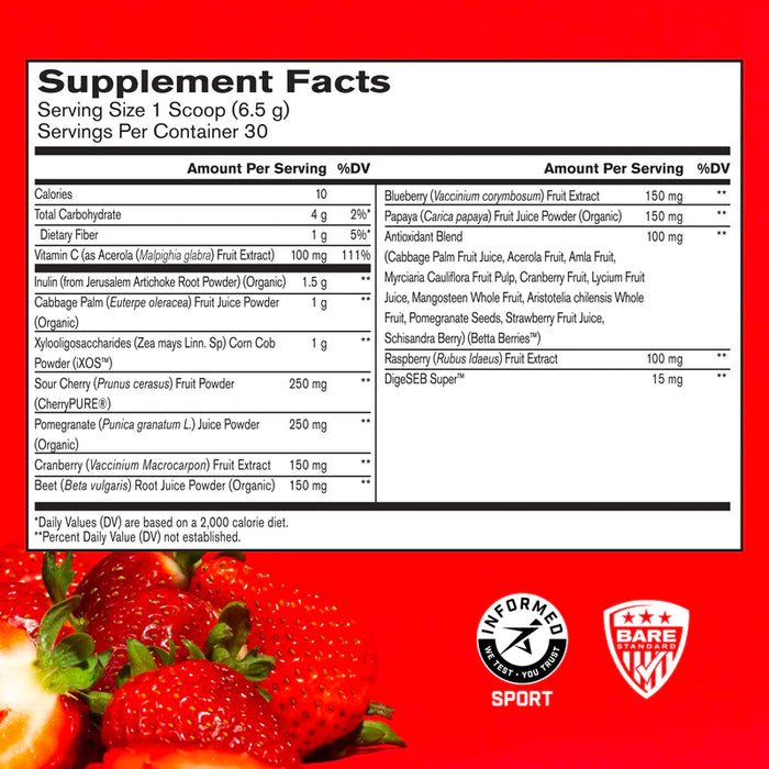 Bare Performance Nutrition: Strong Reds