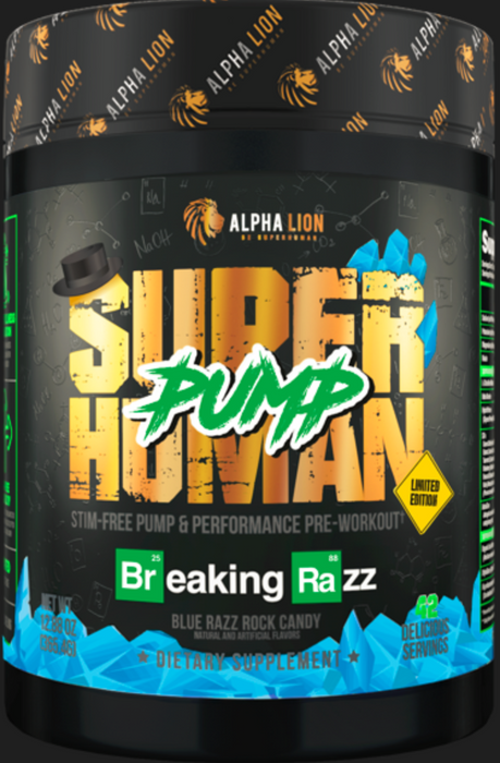 Alpha Lion Super Human Pump Blue Steel