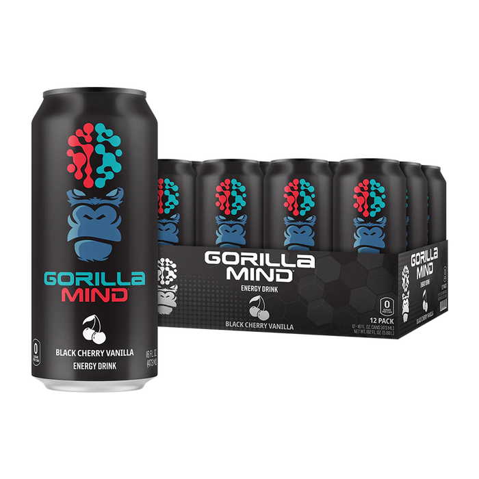 Gorilla Mind: Energy Drink (Case of 12)