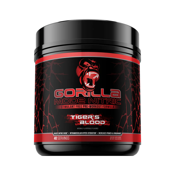 Gorilla Mode: NITRIC Stim Free Pre