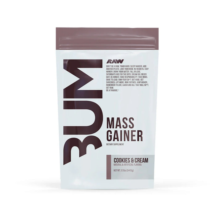 Raw Nutrition: BUM Mass Gainer