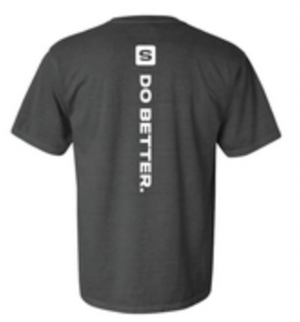 STACK'd Apparel: Do Better. T-Shirt - Black