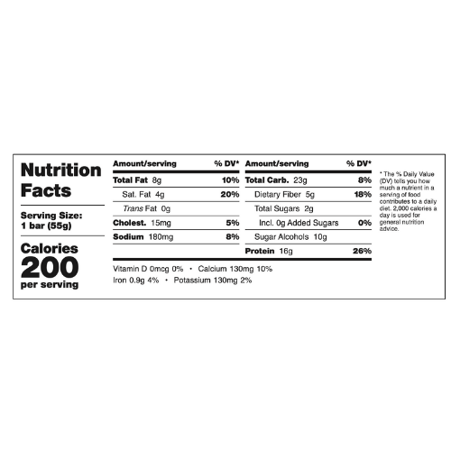 BAREBELLS - Soft Protein Bar (Box of 12)