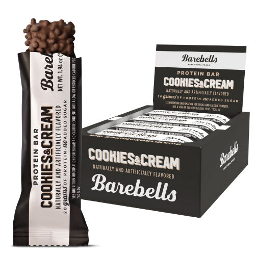 BAREBELLS Protein Bar (Box of 12)