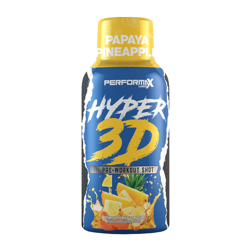 Performax: Hyper3D Pre Workout Shots