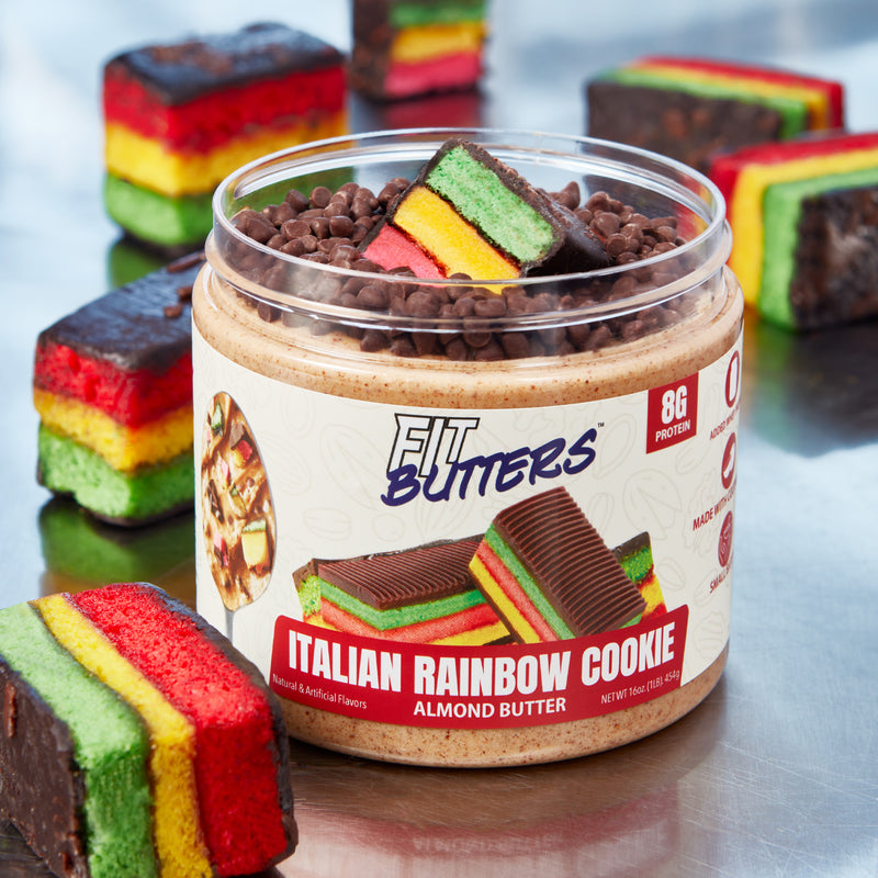 FIt Butters: Italian Rainbow Cookie