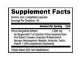 NutraBio: Citrus Bergamot (1000mg)