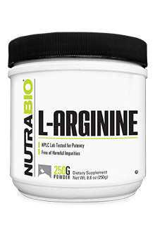 NutraBio: Arginine Powder 250 grams