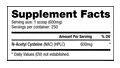 NutraBio: N-Acetyl-Cysteine Powder (NAC) 150 grams