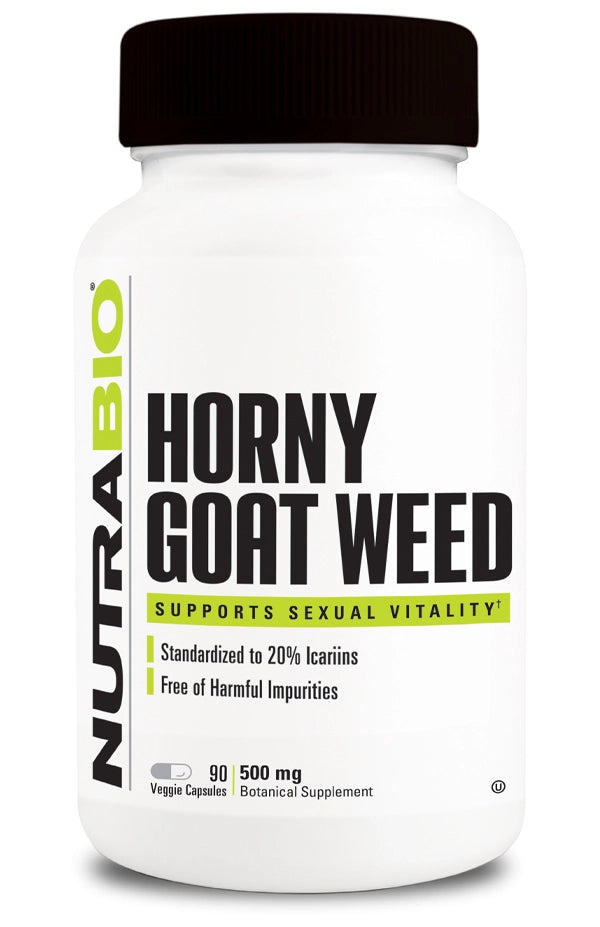 NutraBio: Horny Goat Weed (500mg)