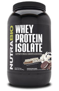 NutraBio: Whey Protein Isolate 2lbs