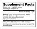 NutraBio: Alpha GPC