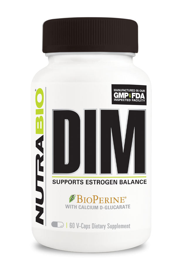 NutraBio: DIM Capsules with Calcium D-Glucarate