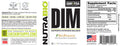 NutraBio: DIM Capsules with Calcium D-Glucarate