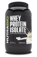NutraBio: Whey Protein Isolate 2lbs