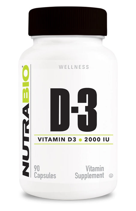 NutraBio: Vitamin D (2000iu)