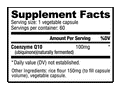 NutraBio: CoQ10 (100mg)