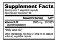NutraBio: Methyl B-12 (2000mcg)
