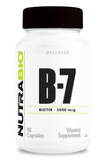 NutraBio: Biotin (5000mcg)