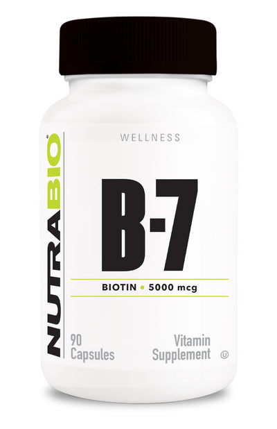 NutraBio: Biotin (5000mcg)