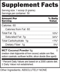 NutraBio: MCT Oil Powder (1lb.)
